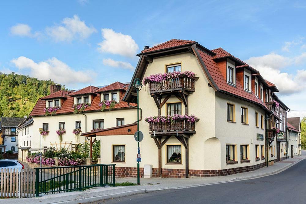 Pension Zur Gruenen Eiche Hotel Kaulsdorf Exterior photo